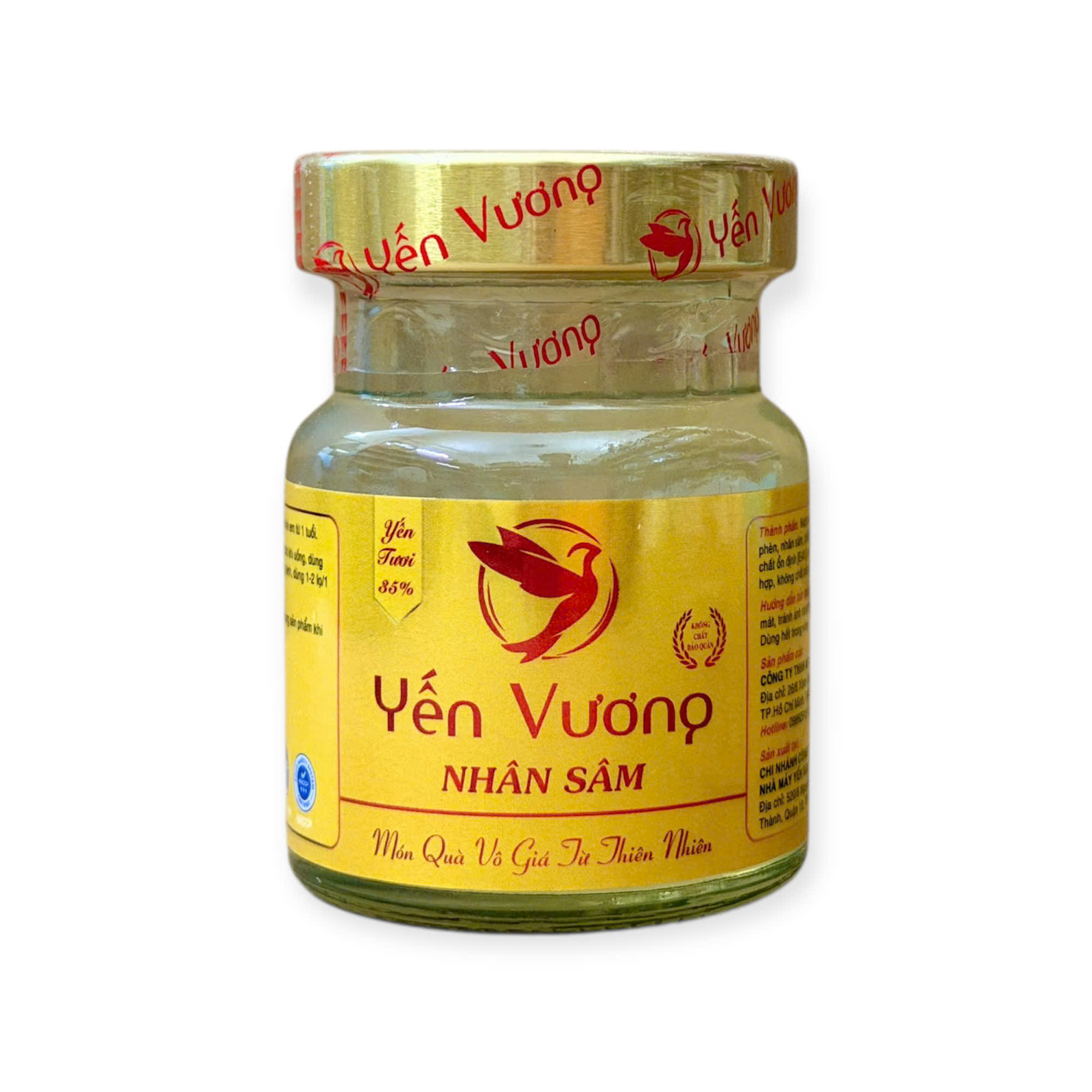 Hũ yến Vương 70ml Nhân Sâm